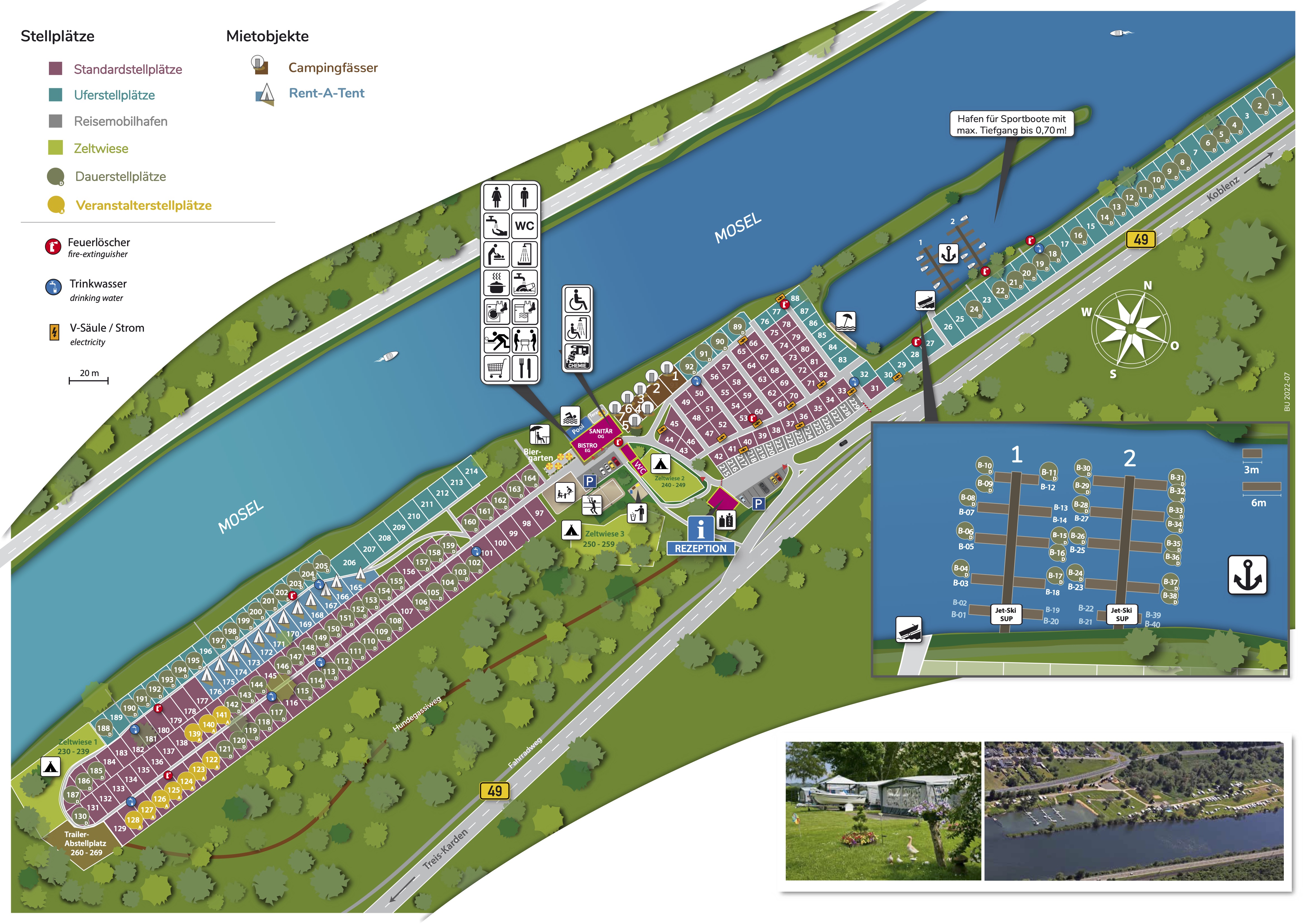 Knaus Campingparks in Deutschland