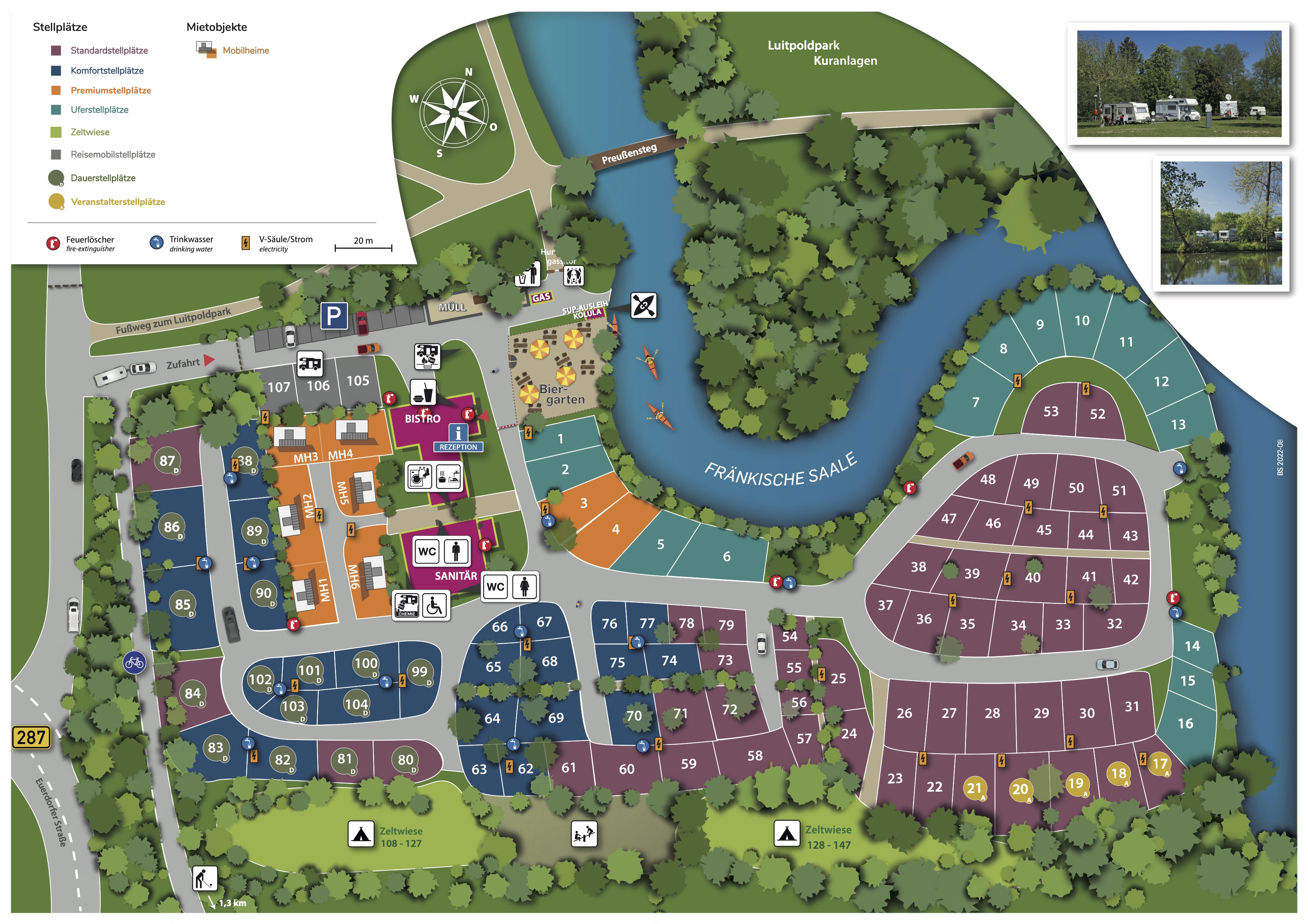 Knaus Campingparks in Deutschland