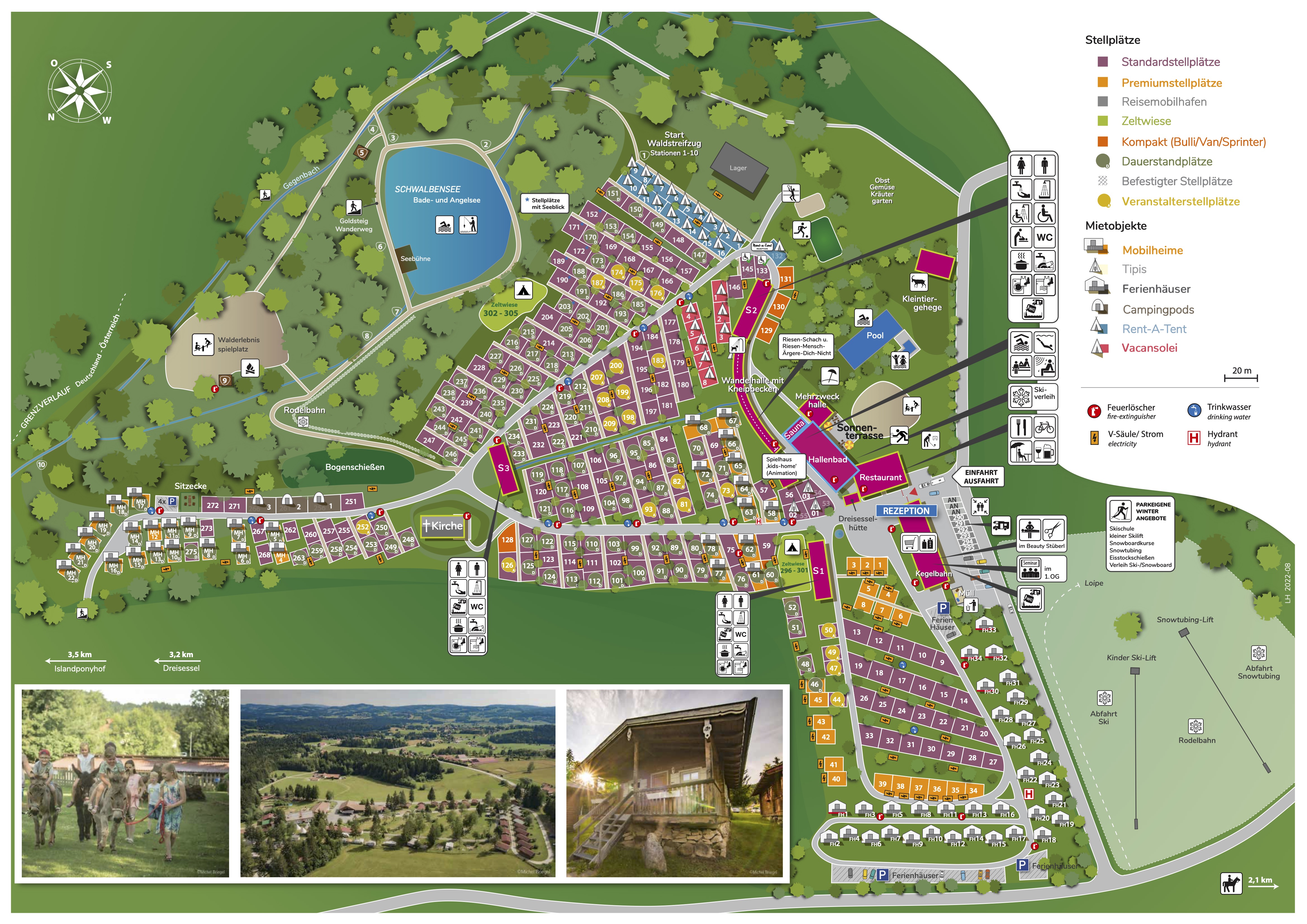 Knaus Campingparks in Deutschland