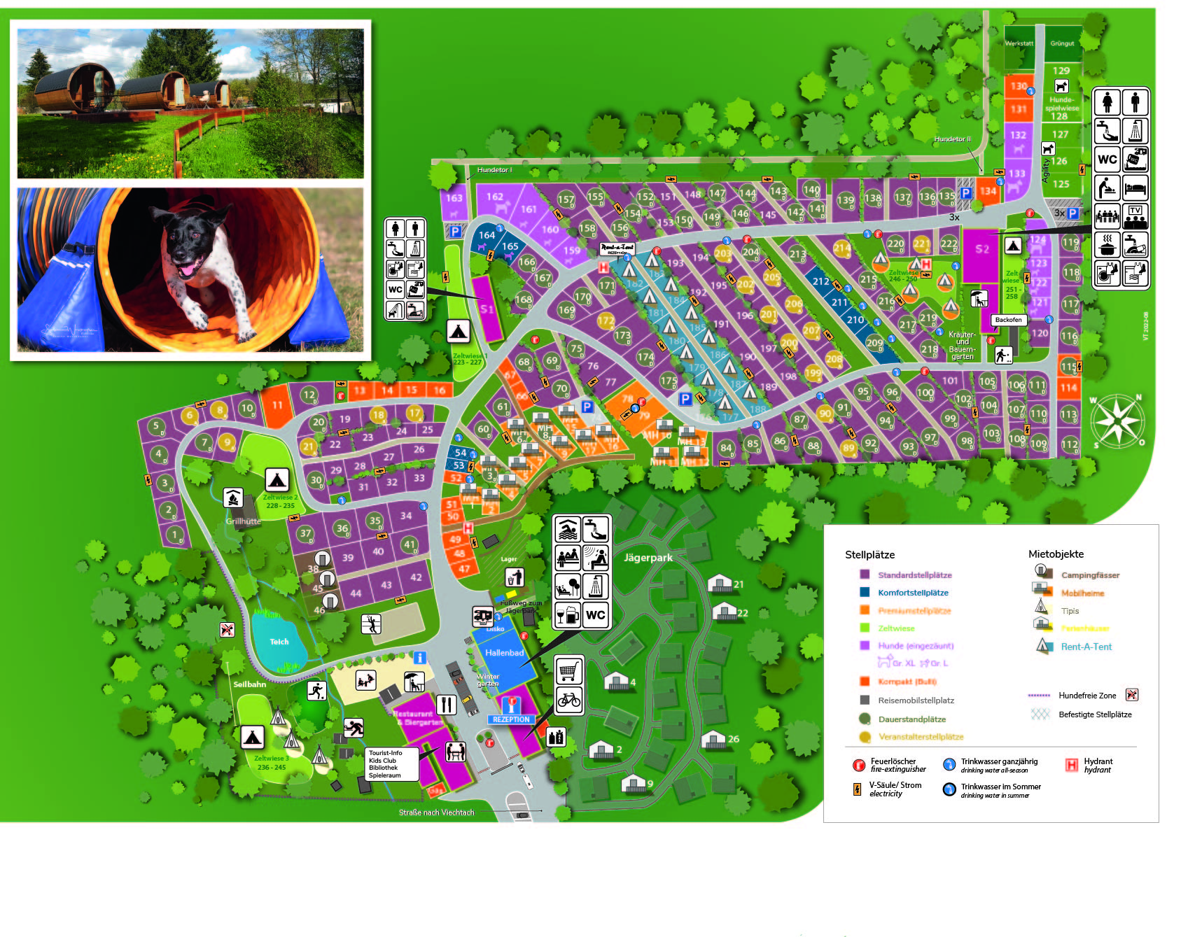 Knaus Campingparks in Deutschland