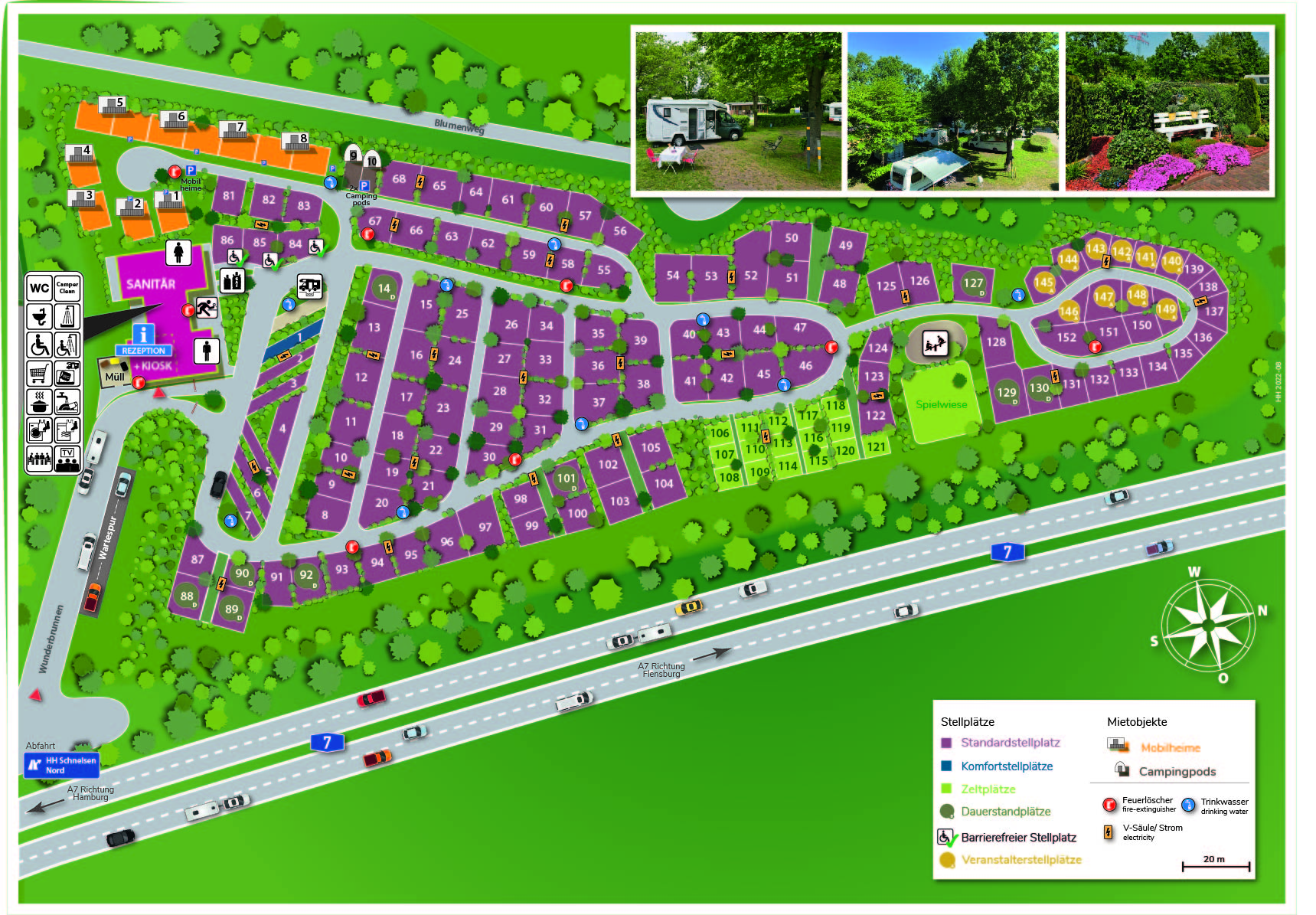 Knaus Campingparks in Deutschland