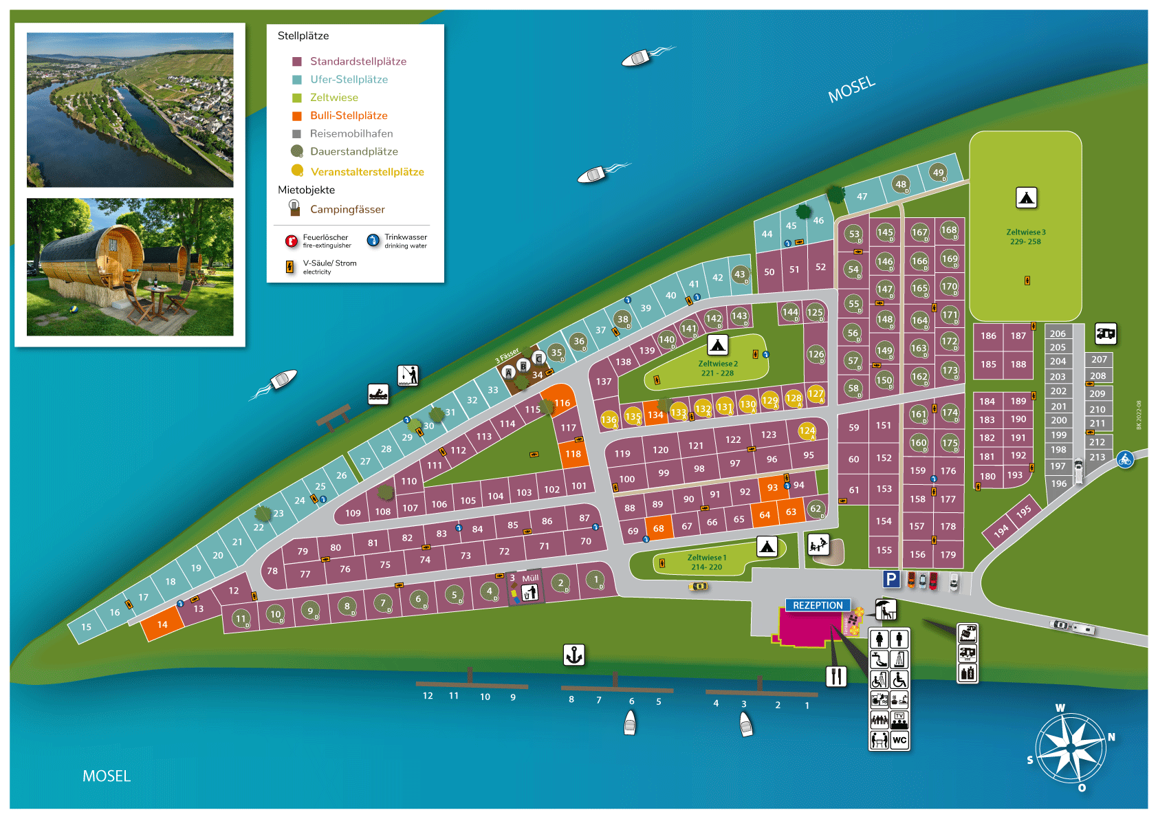 Knaus Campingparks in Deutschland