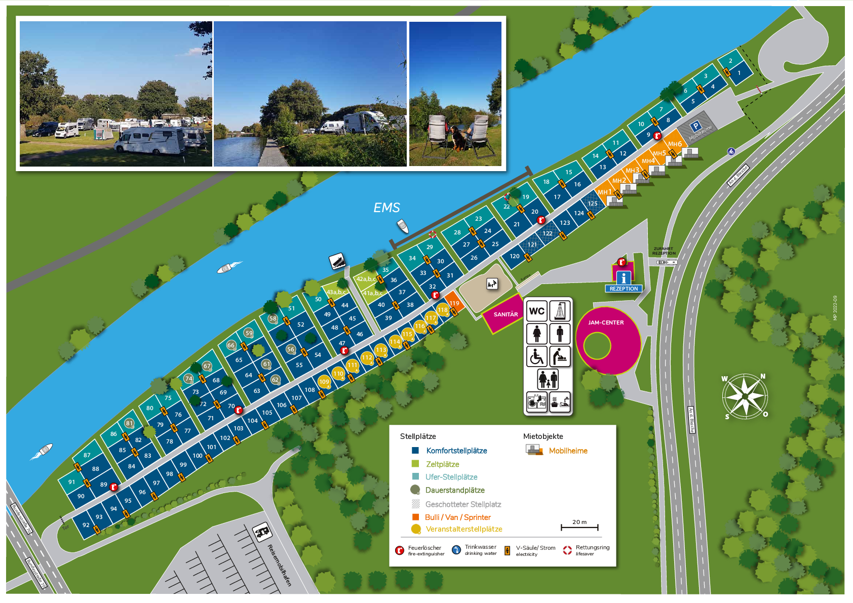 Knaus Campingparks in Deutschland